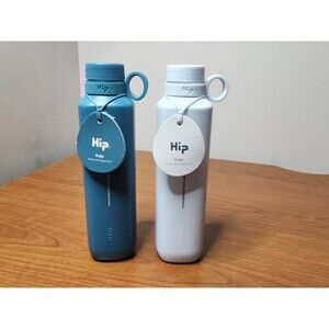 Hip Suga 22 Oz Water Bottles Made From Sugarcane Stalks ~ BPA Free ~ Reusable